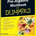 Cover Art for 9780470288177, Basic Math and Pre-Algebra Workbook For Dummies by Mark Zegarelli