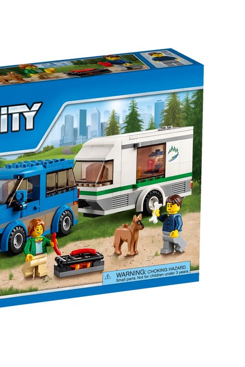 Cover Art for 5702015594783, Van & Caravan Set 60117 by Lego