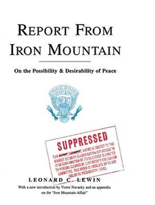 Cover Art for 9781439123119, Report From Iron Mountain by Leonard C. Lewin