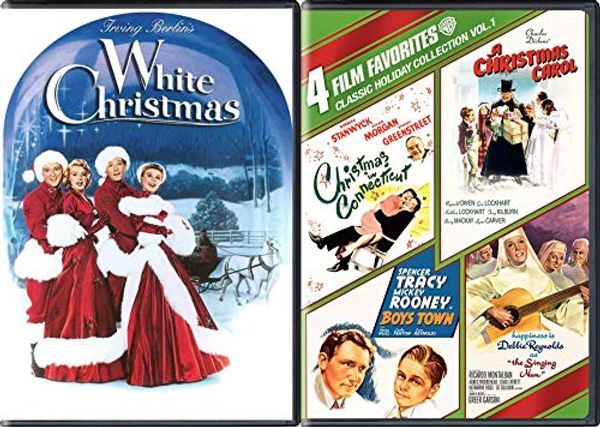 Cover Art for 0795777550123, White Holiday Connecticut Carol Boys Nun 5 Movie DVD Pack Irving Berlin Bing Crosby / Boys Town / Hapiness is Debbie Reynolds Singing / Spencer Tracy Boys Town / Barbara Stanwyck / Charles Dickens by Unknown