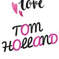 Cover Art for 9798603500010, I Love Tom Holland: Tom Holland Lovers Lined Notebook with motivational quotes. by Tom Holland Quotes