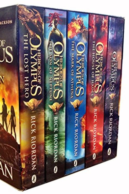 Cover Art for 9789526515090, Heroes of Olympus Complete Collection 5 Books Box Set -The Lost Hero/The Son of Neptune/The Mark of Athena/The Blood of Olympus by Rick Riordan