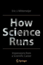 Cover Art for 9783030900977, How Science Runs by Eric J. Mittemeijer