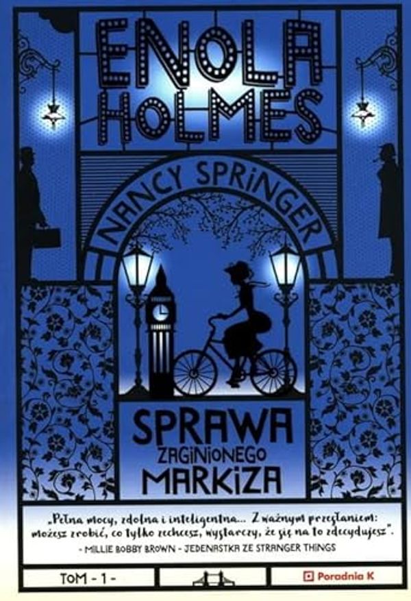 Cover Art for 9788366005846, Enola Holmes Sprawa zaginionego markiza by Nancy Springer