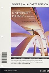 Cover Art for 9780134308142, University Physics with Modern Physics, Books a la Carte Edition; Modified Masteringphysics with Pearson Etext -- Valuepack Access Card -- For University Physics with Modern Physics; Myreadinesstest Without Pearson Etext -- Valuepack Access Card by Hugh D Young