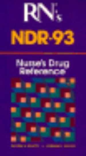 Cover Art for 9780827352841, Nurse's Drug Reference 1993 by George Spratto