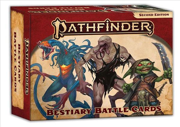 Cover Art for 9781640782129, Pathfinder Bestiary Battle Cards (P2) by Paizo Staff