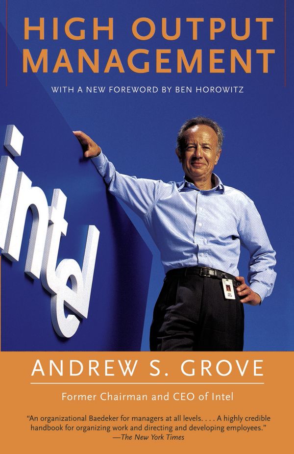 Cover Art for 9780679762881, High Output Management by Andrew S. Grove