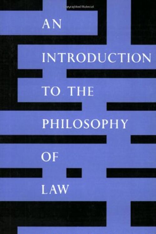 Cover Art for 9780300001884, An Introduction to the Philosophy of Law, Revised edition (The Storrs Lectures by Roscoe Pound