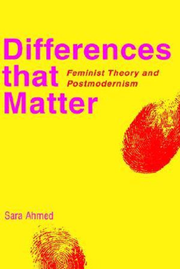 Cover Art for 9780521592253, Differences that Matter by Sara Ahmed