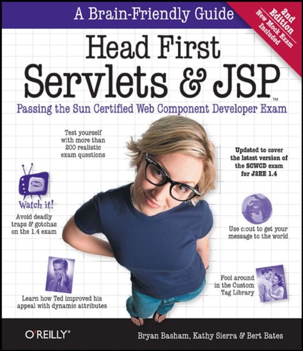 Cover Art for 9780596516680, Head First Servlets and JSP by Bert Bates