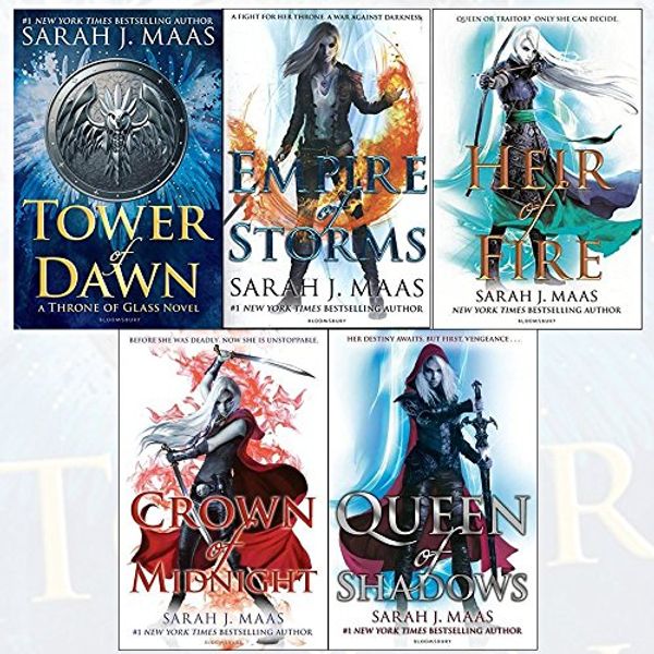 Cover Art for 9789123613885, Throne of Glass Series Sarah J. Maas Collection 5 Books Set (Tower of Dawn, Empire of Storms, Heir of Fire, Crown of Midnight, Queen of Shadows) by Sarah J. Maas