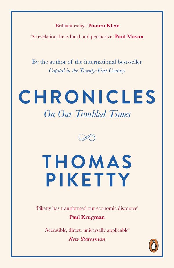 Cover Art for 9780241974469, Chronicles by Thomas Piketty