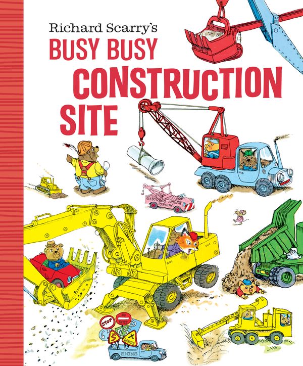 Cover Art for 9781984851529, Richard Scarry's Busy, Busy Construction Site by Richard Scarry