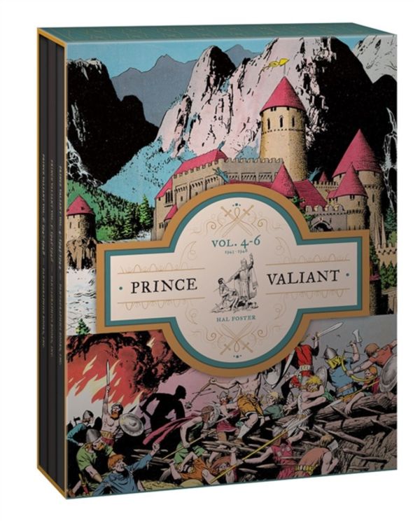 Cover Art for 9781683961451, Prince Valiant Vols. 4-6 Gift Box Set by Hal Foster