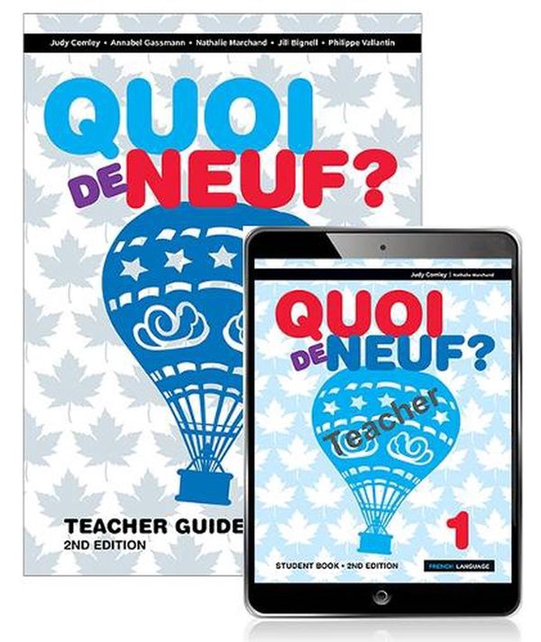 Cover Art for 9780655790075, Quoi de Neuf ? 1 Teacher Guide, Teacher eBook and Audio Download by Judy Comley, Annabel Gassmann, Nathalie Marchand, Jill Bignell