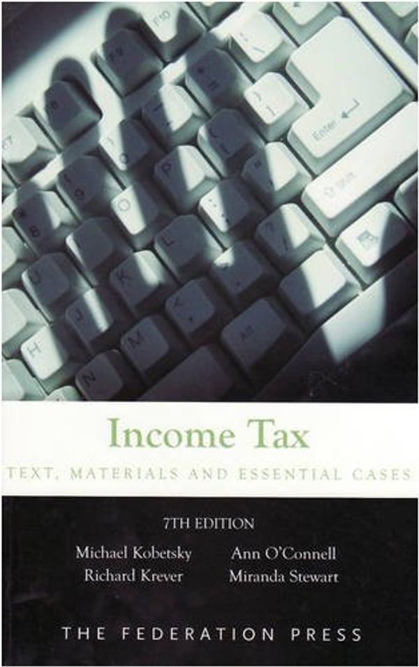 Cover Art for 9781862876767, Income Tax by Michael Kobetsky