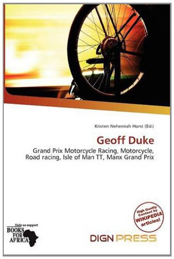 Cover Art for 9786137313060, Geoff Duke (Paperback) by 