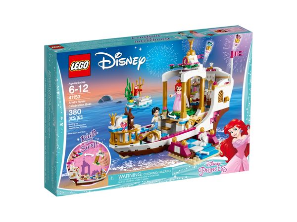 Cover Art for 5702016111675, Ariel's Royal Celebration Boat Set 41153 by LEGO