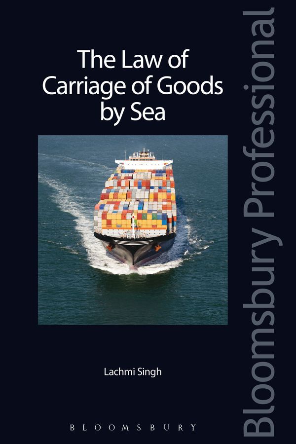 Cover Art for 9781847667038, Law of Carriage of Goods by Sea by Lachmi Singh