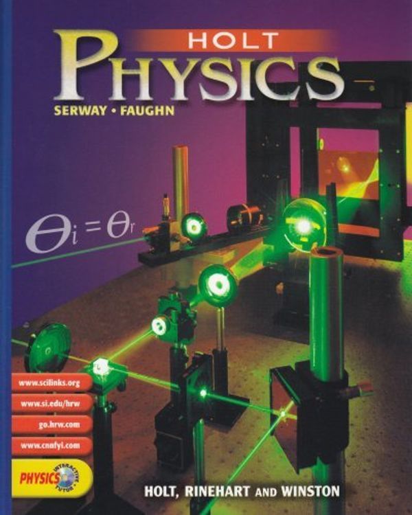 Cover Art for 9780030649226, Holt Science and Technology 2002 : Physics by Jerry Serway Raymond; Faughn