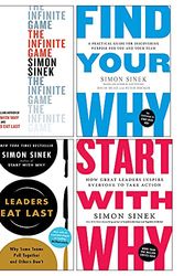 Cover Art for 9789124023492, Simon Sinek 4 Books Collection Set (The Infinite Game, Start With Why, Leaders Eat Last, Find Your Why) by Simon Sinek