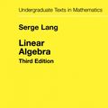 Cover Art for 9780387964126, Linear Algebra by Serge Lang
