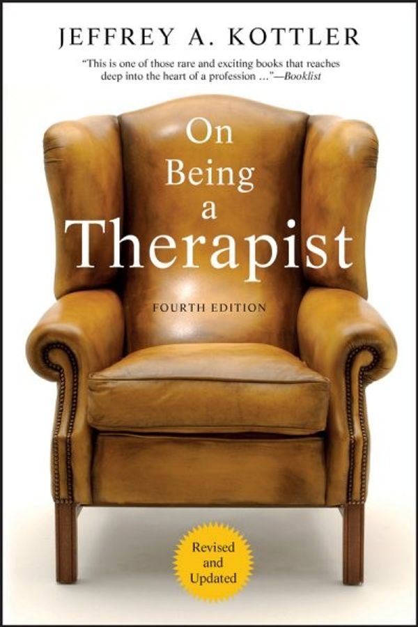 Cover Art for 9780470565476, On Being a Therapist by Jeffrey A. Kottler