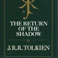 Cover Art for 9780261102033, The Return of the Shadow by J. R. r. Tolkien