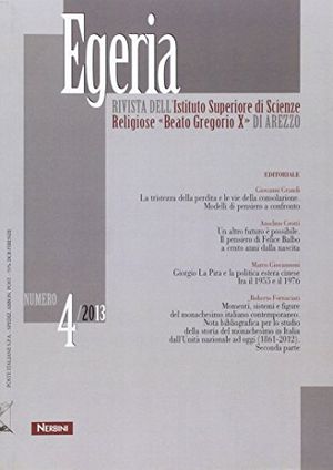 Cover Art for 9788864341835, Egeria. Rivista dell'Istituto Superiore di scienze religiose «Beato Gregorio X» di Arezzo by Aa Vv