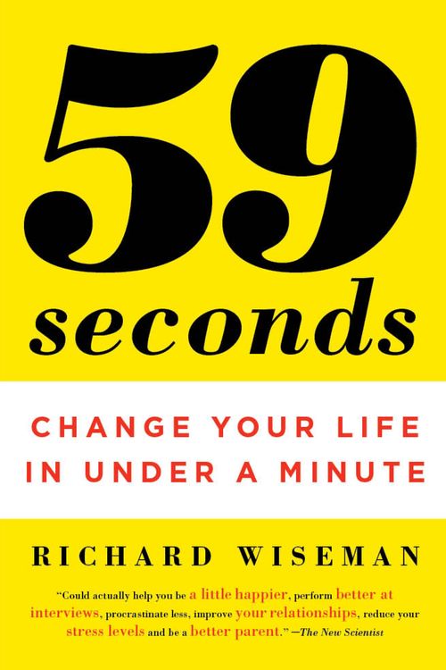 Cover Art for 9780307474865, 59 Seconds by Richard Wiseman