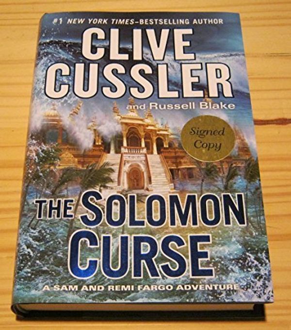 Cover Art for 9780147542670, The Solomon Curse (Signed Edition) by Clive Cussler