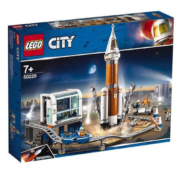 Cover Art for 5702016370485, Deep Space Rocket and Launch Control Set 60228 by LEGO