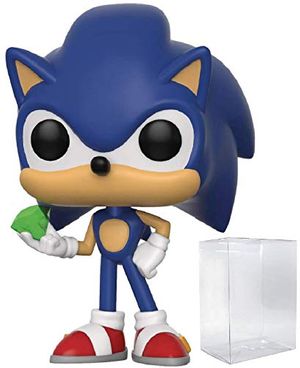 Cover Art for 0706098917830, Funko Pop! Games: Sonic The Hedgehog - Sonic with Emerald Vinyl Figure (Includes Compatible Pop Box Protector Case) by Unknown