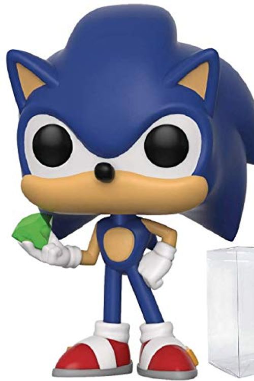 Cover Art for 0706098917830, Funko Pop! Games: Sonic The Hedgehog - Sonic with Emerald Vinyl Figure (Includes Compatible Pop Box Protector Case) by Unknown