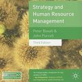 Cover Art for 9780230579354, Strategy and Human Resource Management by Peter Boxall