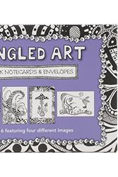 Cover Art for B01B98C4UU, Tangled Art Blank Note Cards & Envelopes: Set of 16 featuring four different images by Margaret Bremner Norma J. Burnell Penny Raile Lara Williams(2014-01-02) by Unknown