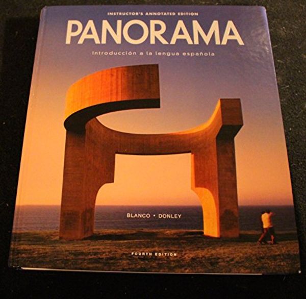 Cover Art for 9781617677052, Panorama: Introduccion a la lengua Espanola, 4th Edition by Jose A. Blanco