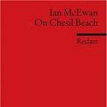 Cover Art for 9783150197547, On Chesil Beach by Ian McEwan