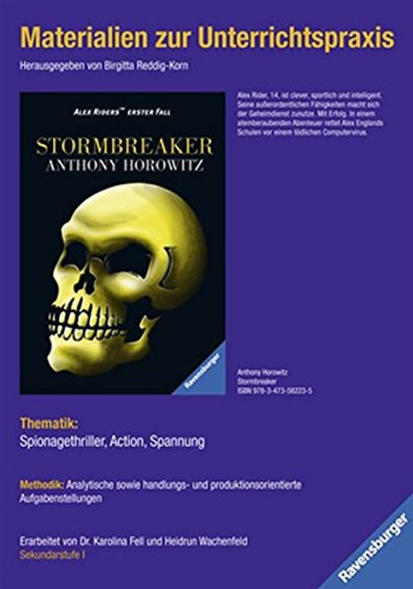 Cover Art for 9783473980703, Anthony Horowitz: Stormbreaker by Unknown