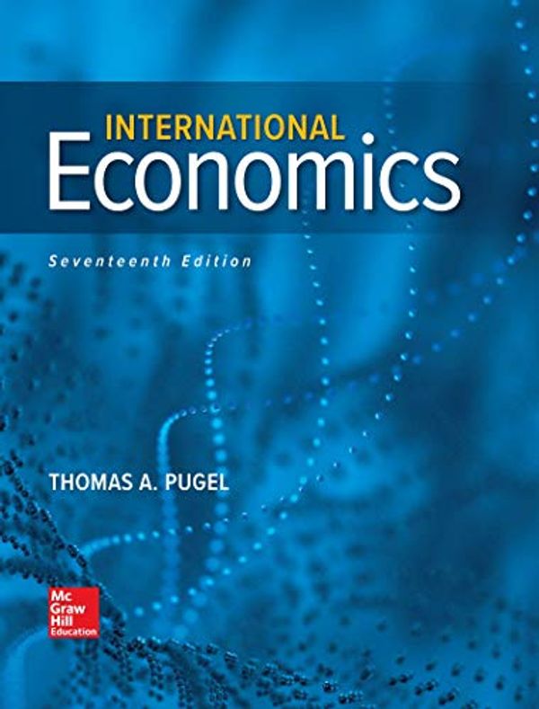 Cover Art for 9781260004731, International Economics by Thomas Pugel