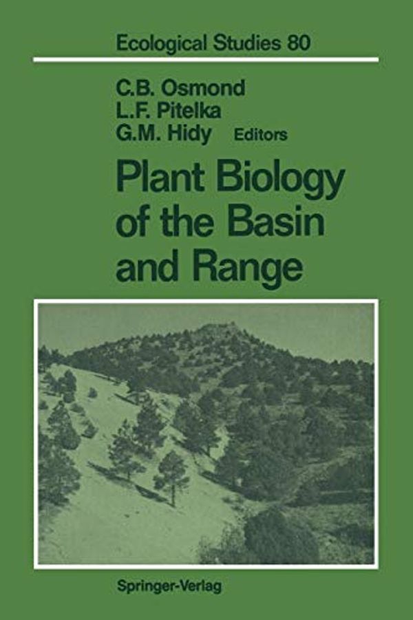 Cover Art for 9783642748011, Plant Biology of the Basin and Range by C.Barry Osmond