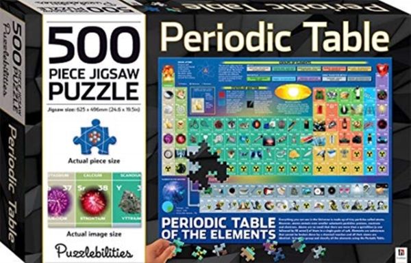 Cover Art for 9781488936838, Periodic Table 500-piece Jigsaw Puzzle by Hinkler Books
