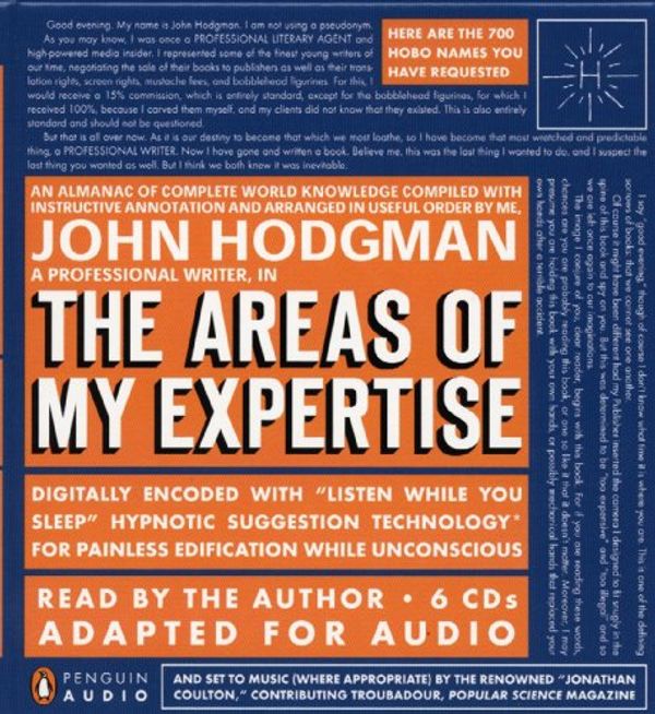 Cover Art for 9780143059097, The Areas of My Expertise by John Hodgman