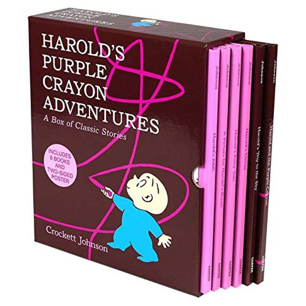 Cover Art for 9780062939937, Harold's Purple Crayon Adventures: 6 Picture Book Box Set by Crockett Johnson