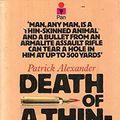 Cover Art for 9780330253628, Death of a Thin-skinned Animal by Patrick Alexander