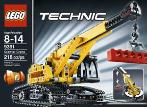 Cover Art for 0673419166942, Tracked Crane Set 9391 by Lego