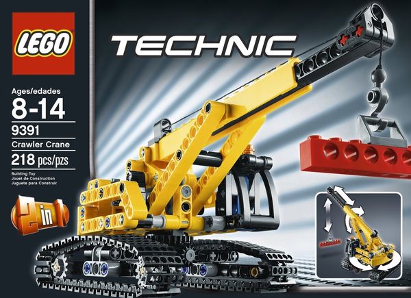 Cover Art for 0673419166942, Tracked Crane Set 9391 by Lego