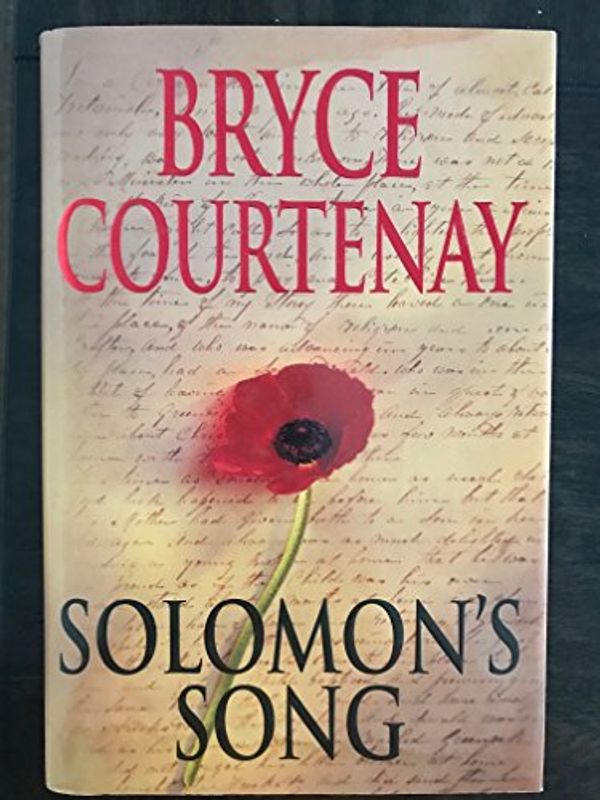 Cover Art for 9781552781562, Solomon's song by Bryce Courtenay