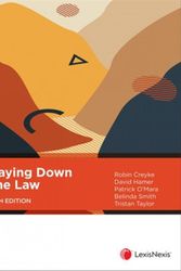 Cover Art for 9780409351934, Laying Down the Law, 11th edition by R Creyke, D Hamer, P O'Mara, B Smith, T Taylor